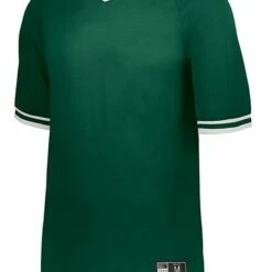 Holloway Adult/Youth Retro V-Neck Custom Baseball Jersey Navy/White -Deals Baseball Store 868 221021 forestwhite mainProductImage FullSize