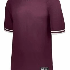 Holloway Adult/Youth Retro V-Neck Custom Baseball Jersey Navy/White -Deals Baseball Store 868 221021 maroonwhite mainProductImage FullSize