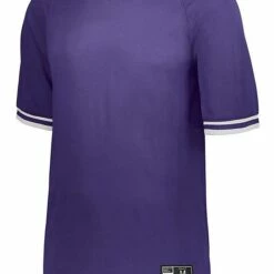 Holloway Adult/Youth Retro V-Neck Custom Baseball Jersey Navy/White -Deals Baseball Store 868 221021 purplewhite mainProductImage FullSize