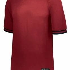 Holloway Adult/Youth Retro V-Neck Custom Baseball Jersey Navy/White -Deals Baseball Store 868 221021 scarletnavy mainProductImage FullSize