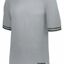 Holloway Adult/Youth Retro V-Neck Custom Baseball Jersey Navy/White -Deals Baseball Store 868 221021 silverblack mainProductImage FullSize