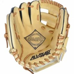 All Star 9.5" Pick Fielders Baseball Training Glove - Left Hand Throw