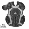 All Star Player's Series NOCSAE Certified 14.5" Youth Chest Protector - Ages 9-12 Black