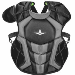 All Star System7 Axis NOCSAE Certified Youth Baseball Catcher's Chest Protector - Ages 9 - 12 Royal