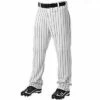 Alleson 605WPN Open Bottom Pinstripe Baseball Pant
