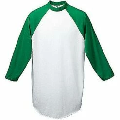 Augusta 3/4 sleeve Raglan Men's Custom Baseball Jersey