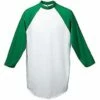 Augusta 3/4 sleeve Raglan Youth Custom Baseball Jersey