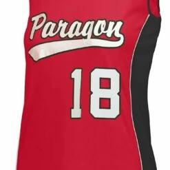 Augusta Women's/Girls' Paragon Custom Softball Jersey Maroon/White