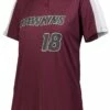 Augusta Women's Power Plus 2.0 Custom Softball Jersey Purple/White