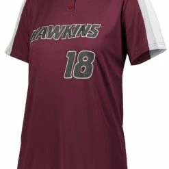 Augusta Women's Power Plus 2.0 Custom Softball Jersey Purple/White
