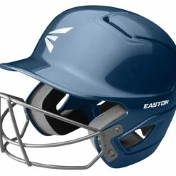 Easton Alpha Adult Batting Helmet with Baseball / Softball Mask Royal