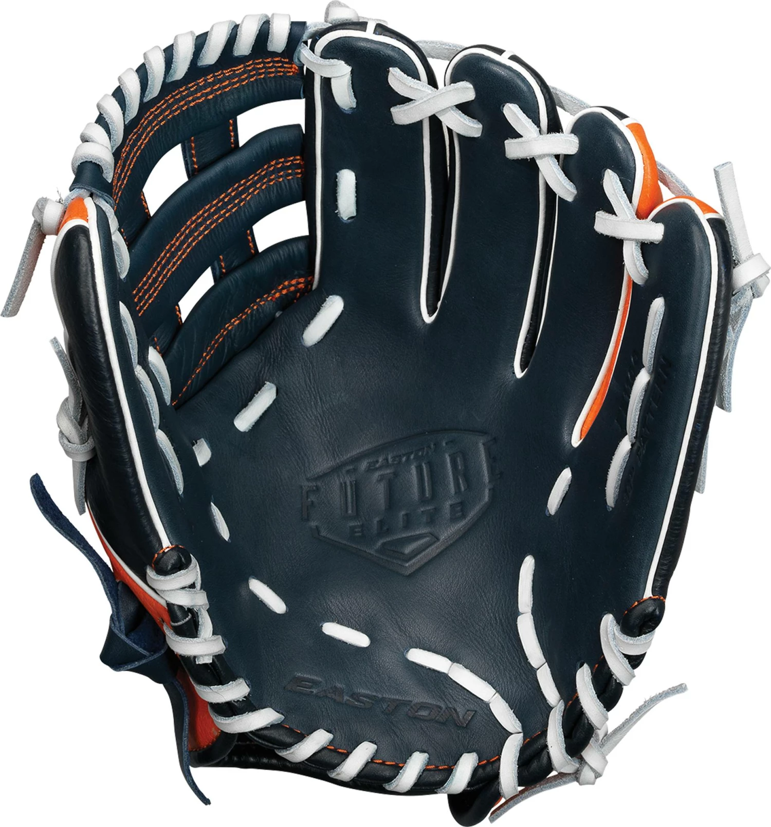 Easton Future Elite FE1100 11" Youth Baseball Glove - Right Hand Throw Navy/White 1 Easton Future Elite FE1100 11" Youth Baseball Glove - Right Hand Throw Navy/White
