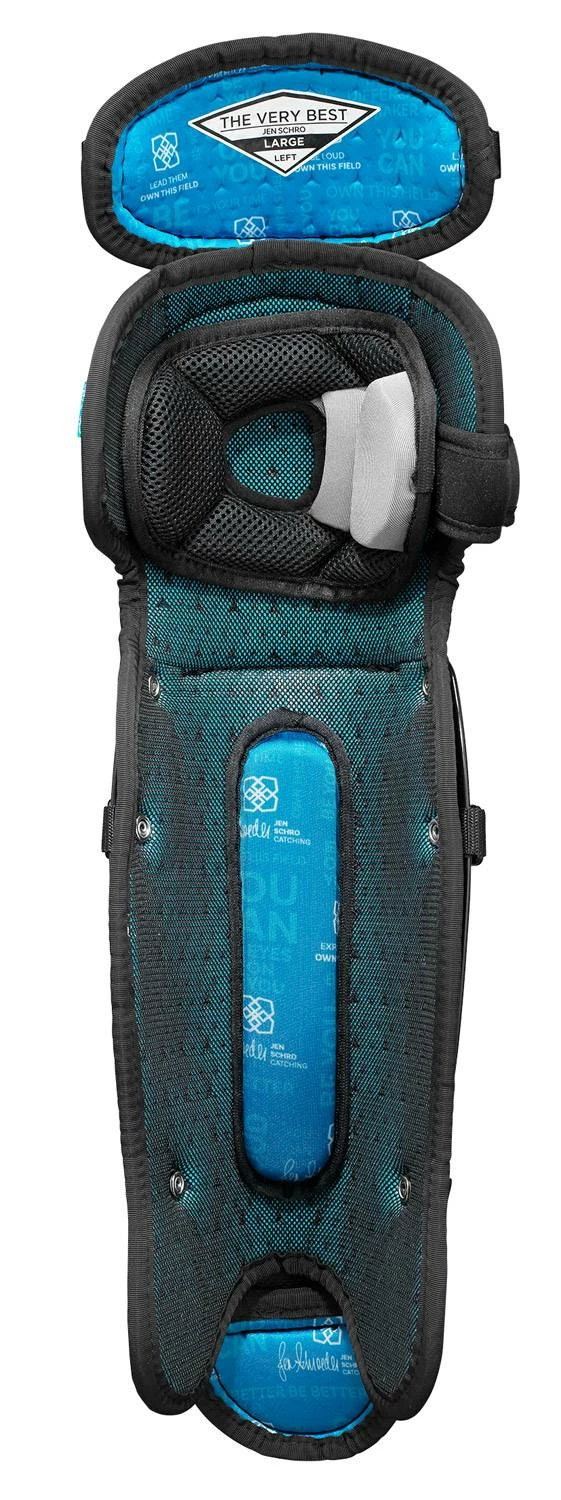 Easton Jen Schro THE VERY BEST Fastpitch Softball Catcher's Box Set Black 7 Easton Jen Schro THE VERY BEST Fastpitch Softball Catcher's Box Set Black - Image 7