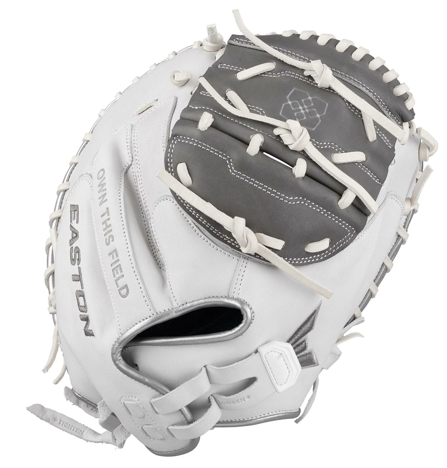 Easton Professional Collection Jen Schroeder 34" Fastpitch Softball Catcher's Mitt - Right Hand Throw 2 Easton Professional Collection Jen Schroeder 34" Fastpitch Softball Catcher's Mitt - Right Hand Throw - Image 2