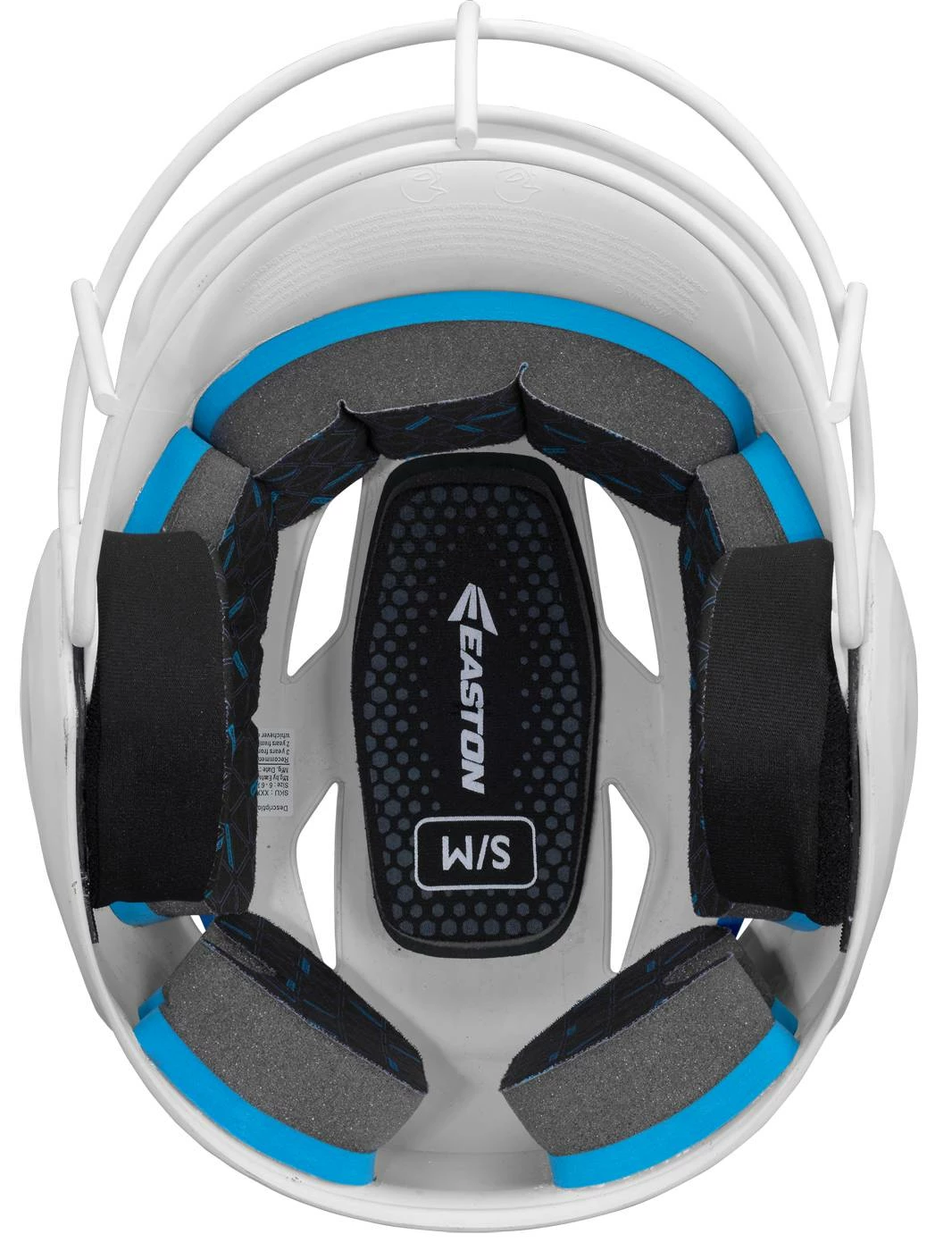 Easton PROWESS Grip Two Tone Senior Fastpitch Batting Helmet (No Chinstrap) Charcoal/Royal 3 Easton PROWESS Grip Two Tone Senior Fastpitch Batting Helmet (No Chinstrap) Charcoal/Royal - Image 3