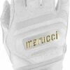 Marucci 2022 Pittards Reserve Adult Batting Gloves White