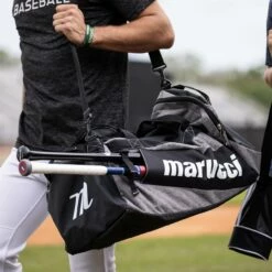 Marucci 2021 Pro Utility Duffel Bag Gray -Deals Baseball Store marucci pro utility duffel bag altimage 02 FullSize
