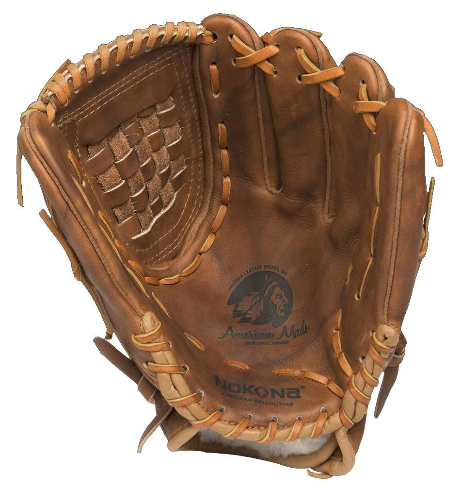 Nokona Classic Walnut 13" Utility Baseball/Softball Glove - Left Hand Throw 1 Nokona Classic Walnut 13" Utility Baseball/Softball Glove - Left Hand Throw