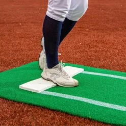 Portolite Paisley's Signature Softball Practice Mat with Spikes -Deals Baseball Store portolite paisleys signature softball practice mat with spikes altimage 02 FullSize