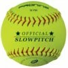 Pro Nine 12" 52 COR Synthetic Slowpitch Softballs - Dozen