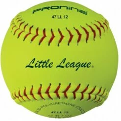 Pro Nine 12" Little League Leather Fastpitch Softballs - Dozen
