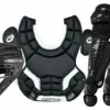 Pro Nine Armatus Elite Adult Baseball Catcher's Gear Set Navy