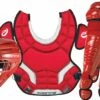 Pro Nine Armatus Elite Baseball Catcher's Gear Set - Ages 12-16 Navy