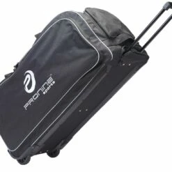 Pro Nine Baseball Catcher's Rolling Equipment Bag Black