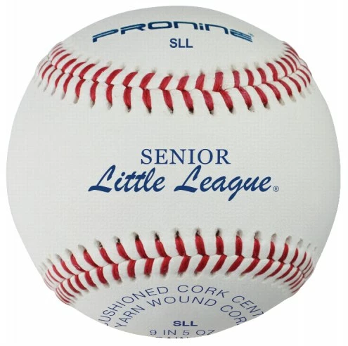 Pro Nine SENIOR Little League Tournament Baseballs - Dozen 1 Pro Nine SENIOR Little League Tournament Baseballs - Dozen