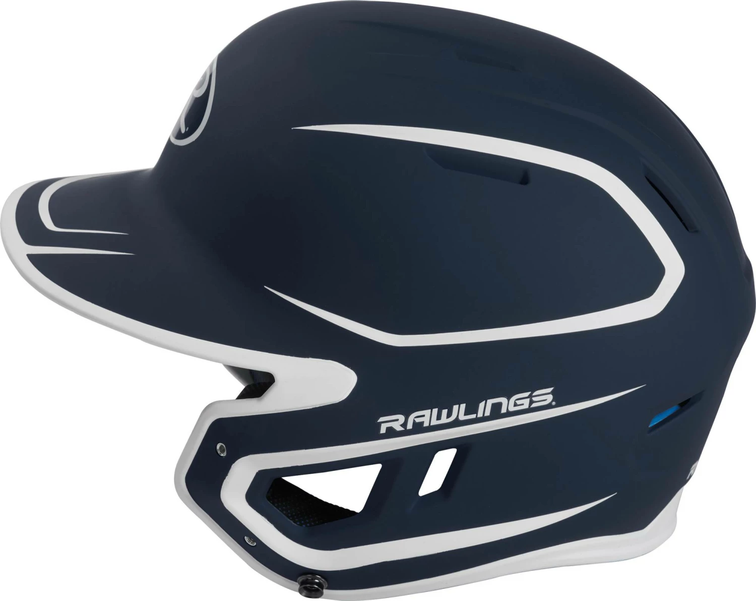 Rawlings Mach Junior Baseball Batting Helmet Matte Royal 3 Rawlings Mach Junior Baseball Batting Helmet Matte Royal - Image 3