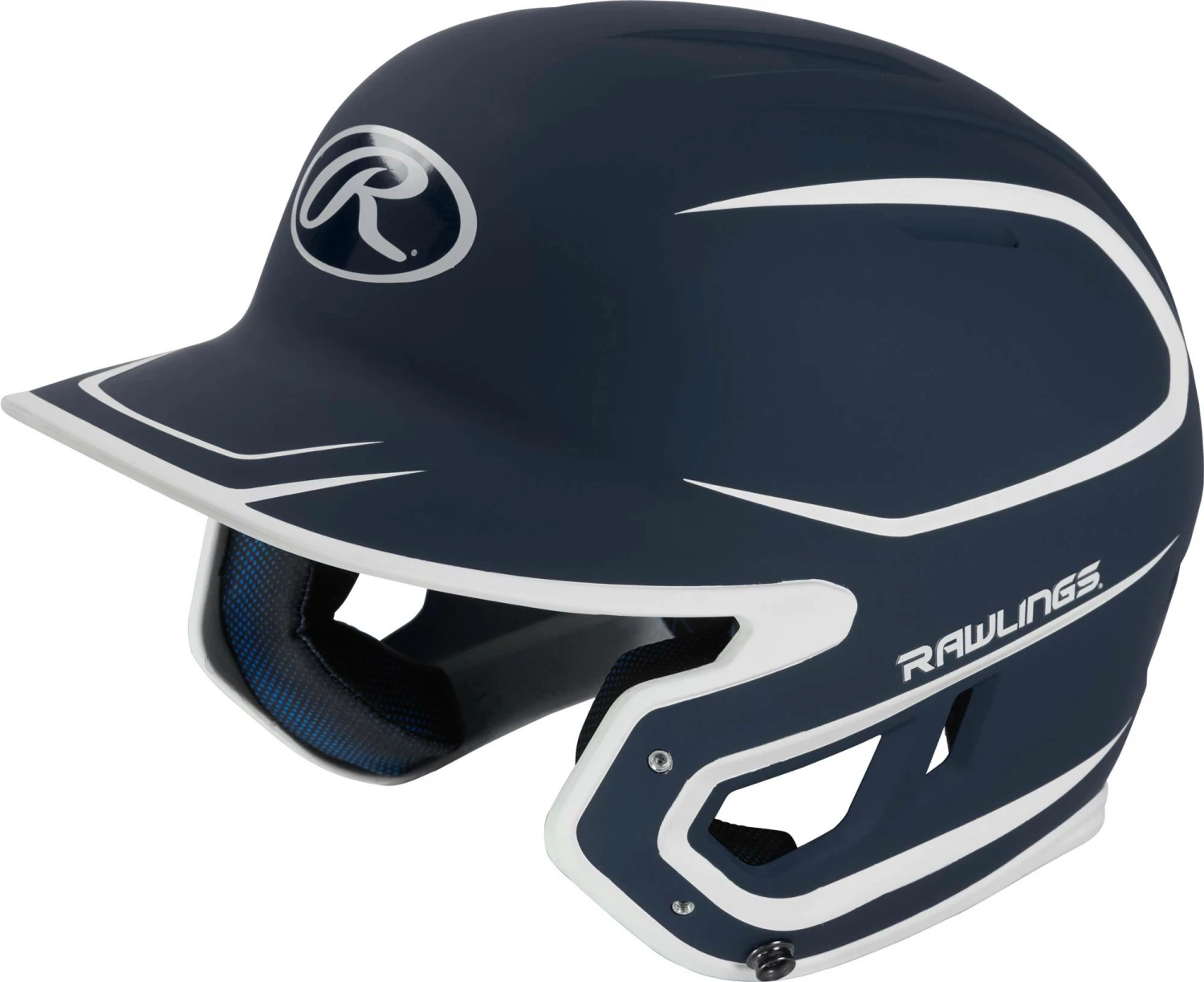 Rawlings Mach Junior Baseball Batting Helmet Matte Royal 5 Rawlings Mach Junior Baseball Batting Helmet Matte Royal - Image 5