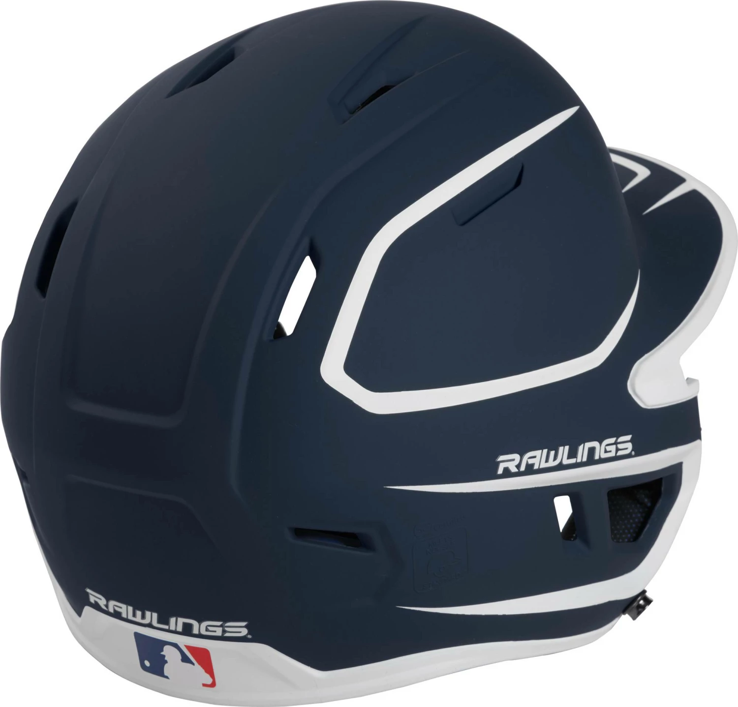 Rawlings Mach Junior Baseball Batting Helmet Matte Royal 8 Rawlings Mach Junior Baseball Batting Helmet Matte Royal - Image 8