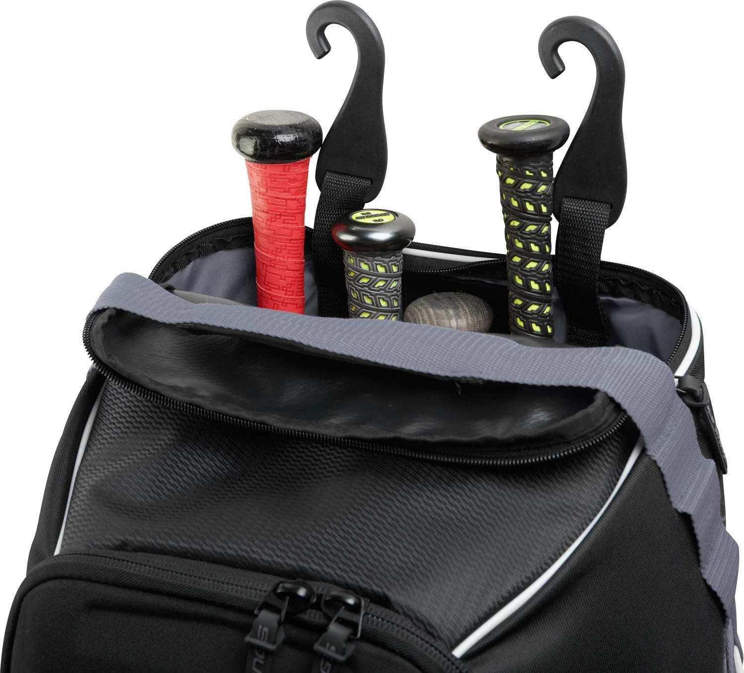 Rawlings Wheeled Baseball Catcher's Equipment Bag Black 7 Rawlings Wheeled Baseball Catcher's Equipment Bag Black - Image 7