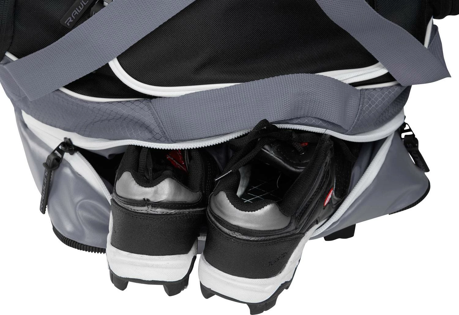 Rawlings Wheeled Baseball Catcher's Equipment Bag Black 9 Rawlings Wheeled Baseball Catcher's Equipment Bag Black - Image 9