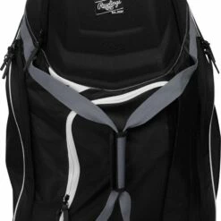 Rawlings Wheeled Baseball Catcher's Equipment Bag Black