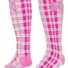Red Lion Adult Awareness Plaid Socks