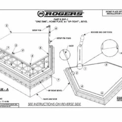 Rogers Break Away One Time Baseball Home Plate 5 Rogers Break Away One Time Baseball Home Plate -Deals Baseball Store rogers break away one time baseball home plate altimage 02 FullSize