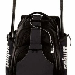 Schutt Large Plus Travel Team Baseball Bat Pack Black/Maroon