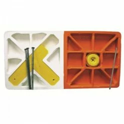 Soft Touch 15" Original Double First Base Baseball Base with In-Ground Mounting