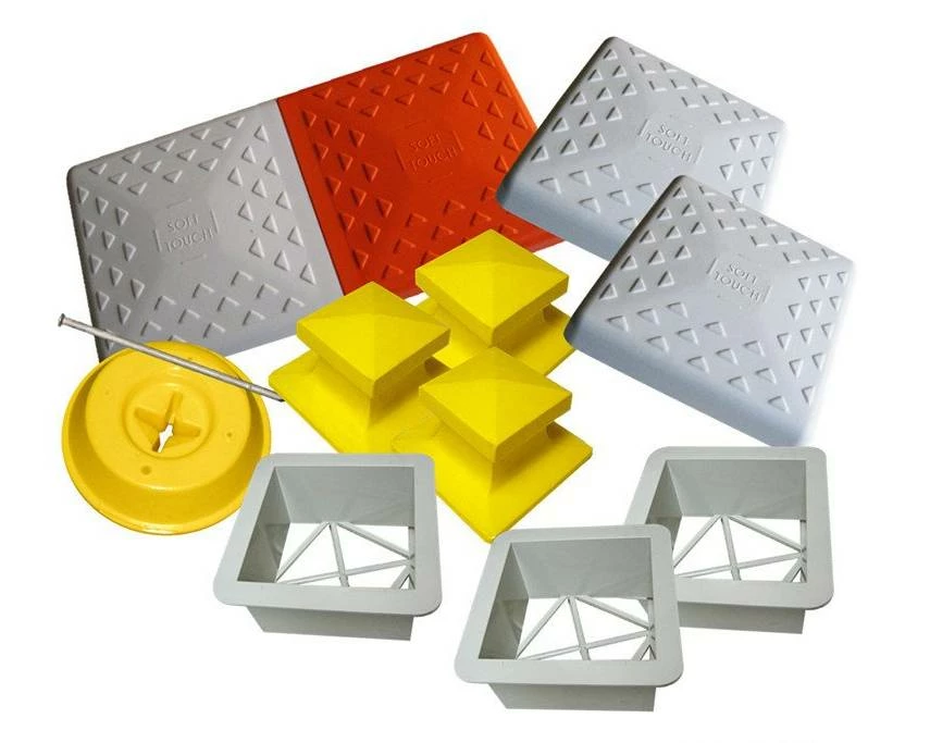 Soft Touch Double First Base Baseball / Softball Base Set with 2nd and 3rd Bases 1 Soft Touch Double First Base Baseball / Softball Base Set with 2nd and 3rd Bases