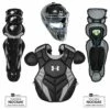 Under Armour Pro Series 4 NOCSAE Certified Adult Catcher's Set - Ages 16+ Graphite