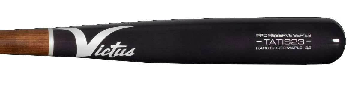 Victus TATIS23 Pro Reserve Wood Baseball Bat Cherry/Flat Black 2 Victus TATIS23 Pro Reserve Wood Baseball Bat Cherry/Flat Black - Image 2